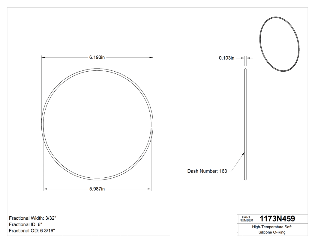Technical drawing - 1173N459